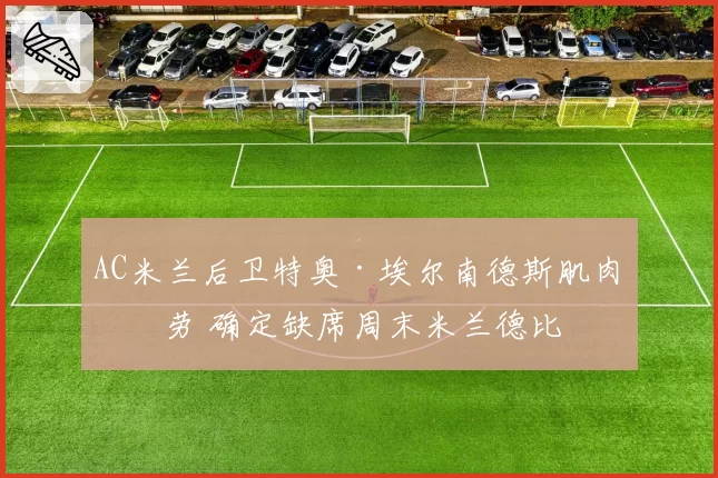 AC米兰后卫特奥·埃尔南德斯肌肉疲劳 确定缺席周末米兰德比