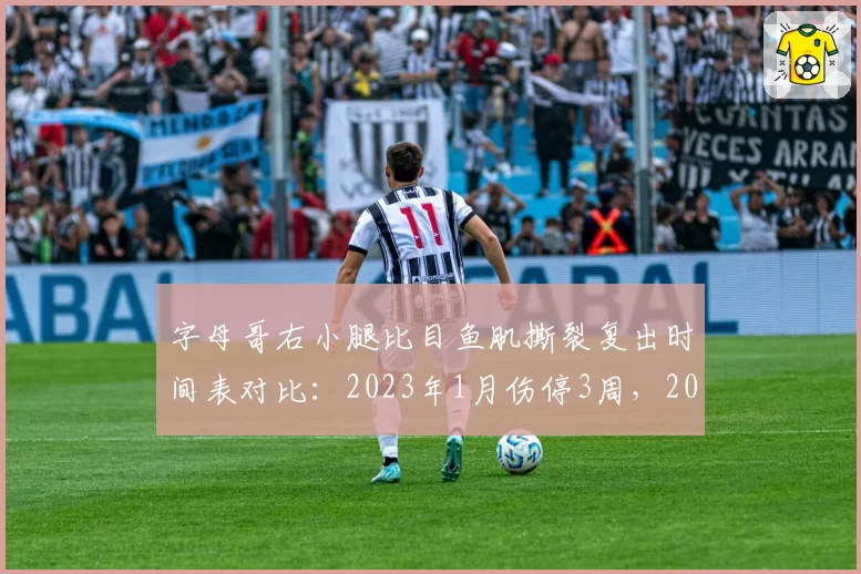 字母哥右小腿比目鱼肌撕裂复出时间表对比：2023年1月伤停3周，2026年6月预估6周